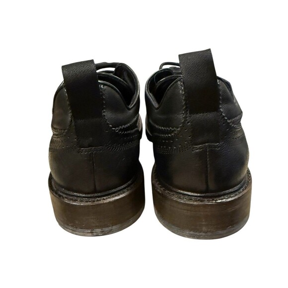Rag & Bone Oxford WINGTIP LACE UP Shoes Black Leather‎ Sz 43.5 US 10.5